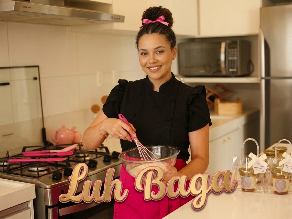 Luh Braga, criadora do método Pudim no Copo
